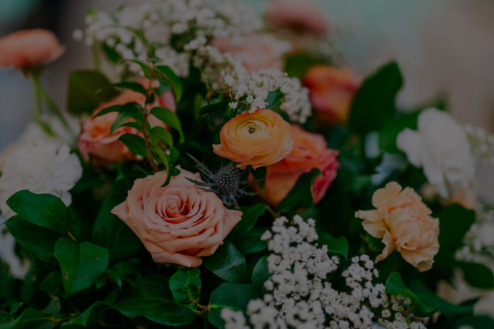 Elegant reception styled by Brey & Co.